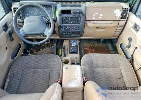 1999 Jeep Wrangler / Tj Se from USA, damaged, VIN 1J4FY29P2XP490077